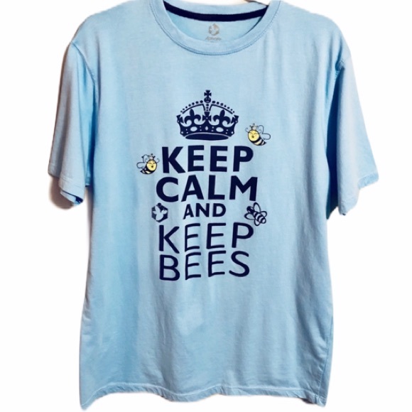 Keep Calm and Keep Bees Unisex Tee - Picture 1 of 6